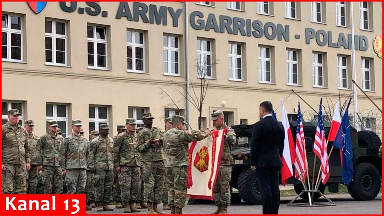 US Army sets up first permanent garrison in Poland