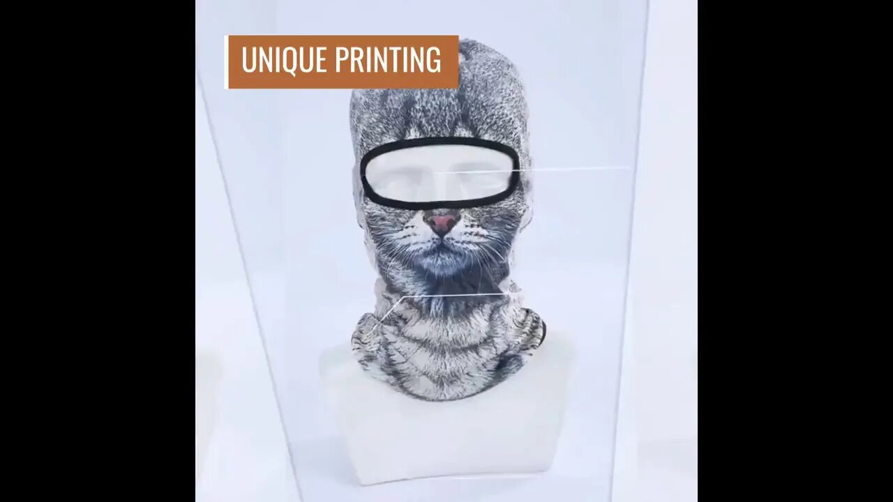 3D Animal Balaclava