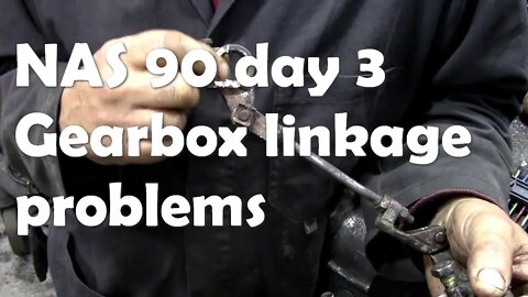 NAS 90 day 3 transfer box linkage overhaul