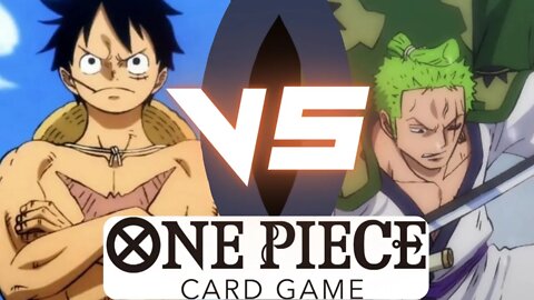 Monkey D. Luffy[Red] OP01 VS Roronoa Zoro[Red] OP02 | One Piece Card Game Battle