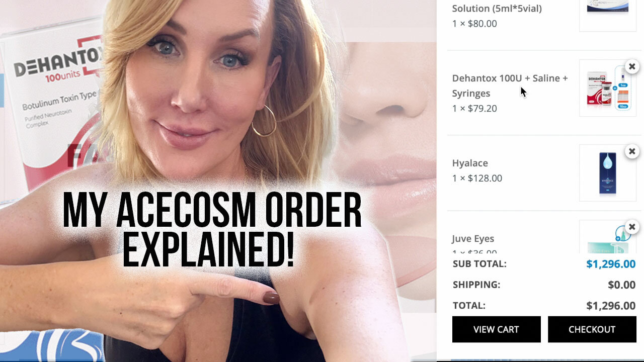 My Acecosm SALE Order Explained