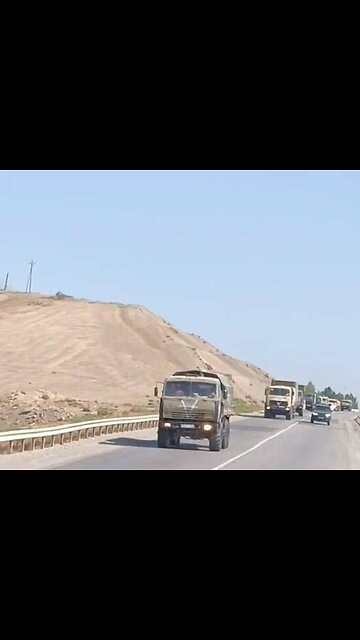 Various resources have reported the large-scale movements of convoys of Azerbaijani