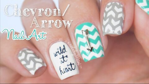 Chevron_Arrow Mix & Match Nail Art _ Shop Keeki decals & Vinyl Quickies