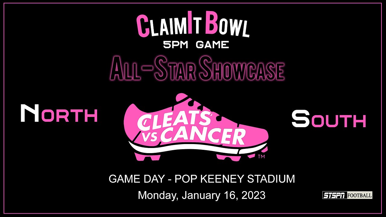 Football All-Star Showcase Cleats vs Cancer 2023 5PM