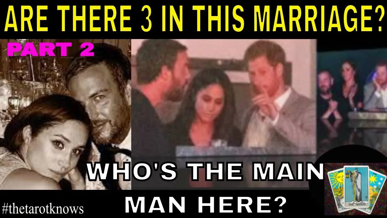 🔴 ARE THERE 3 IN HARRY AND MEGHAN'S MARRIAGE? PART 2: IS MARKUS ANDERSON THE MAIN MAN? #tarot