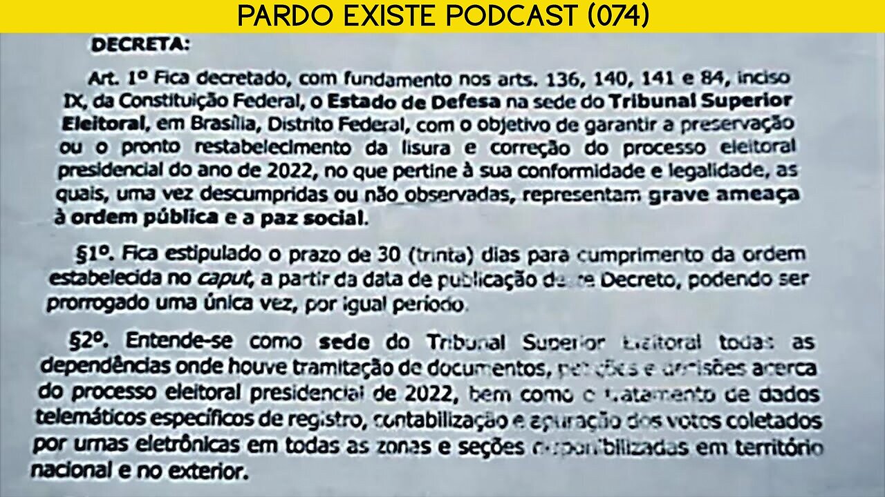 ENTRE CENSORES E GOLPISTAS | Pardo Existe Podcast (074)