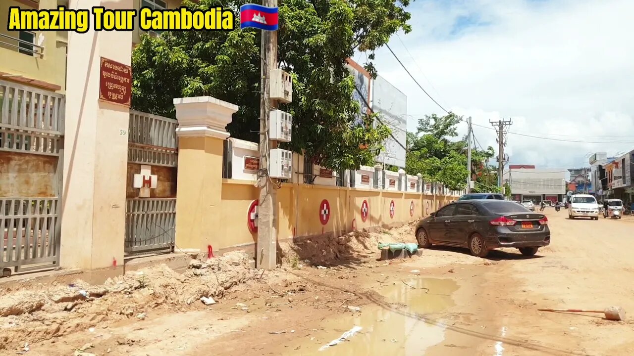 Tour Siem Reap2021, Developing Government New Project Road 38, Kandal Market /Amazing Tour Cambodia.