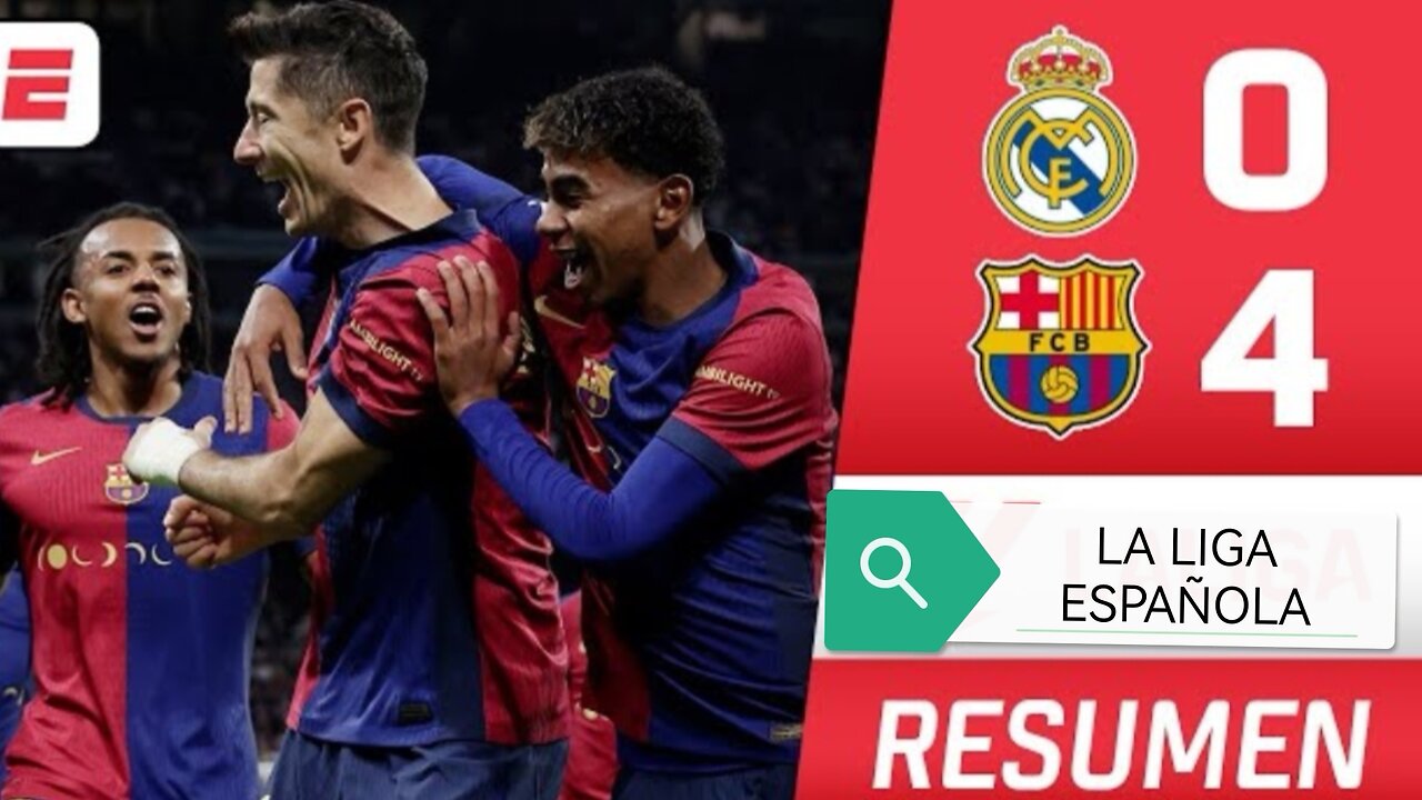 RESUMEN REAL MADRID VS BARCELONA