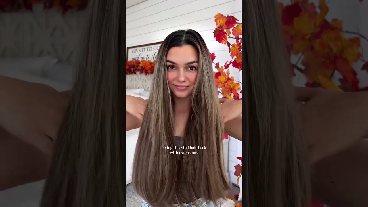 @evapautov adds extra length and thickness to her natural locks #hairtutorial #hairdo