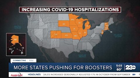 More states pushing for COVID-19 booster shoots