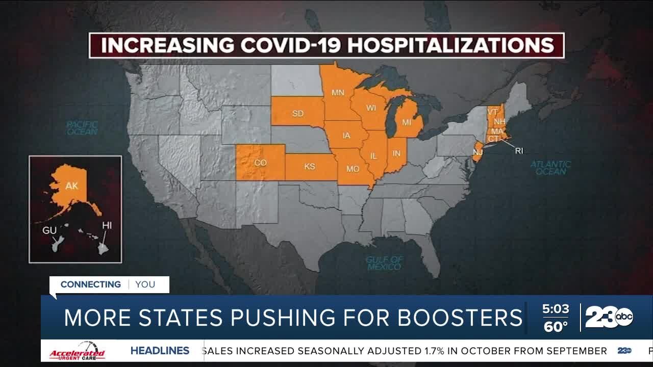More states pushing for COVID-19 booster shoots