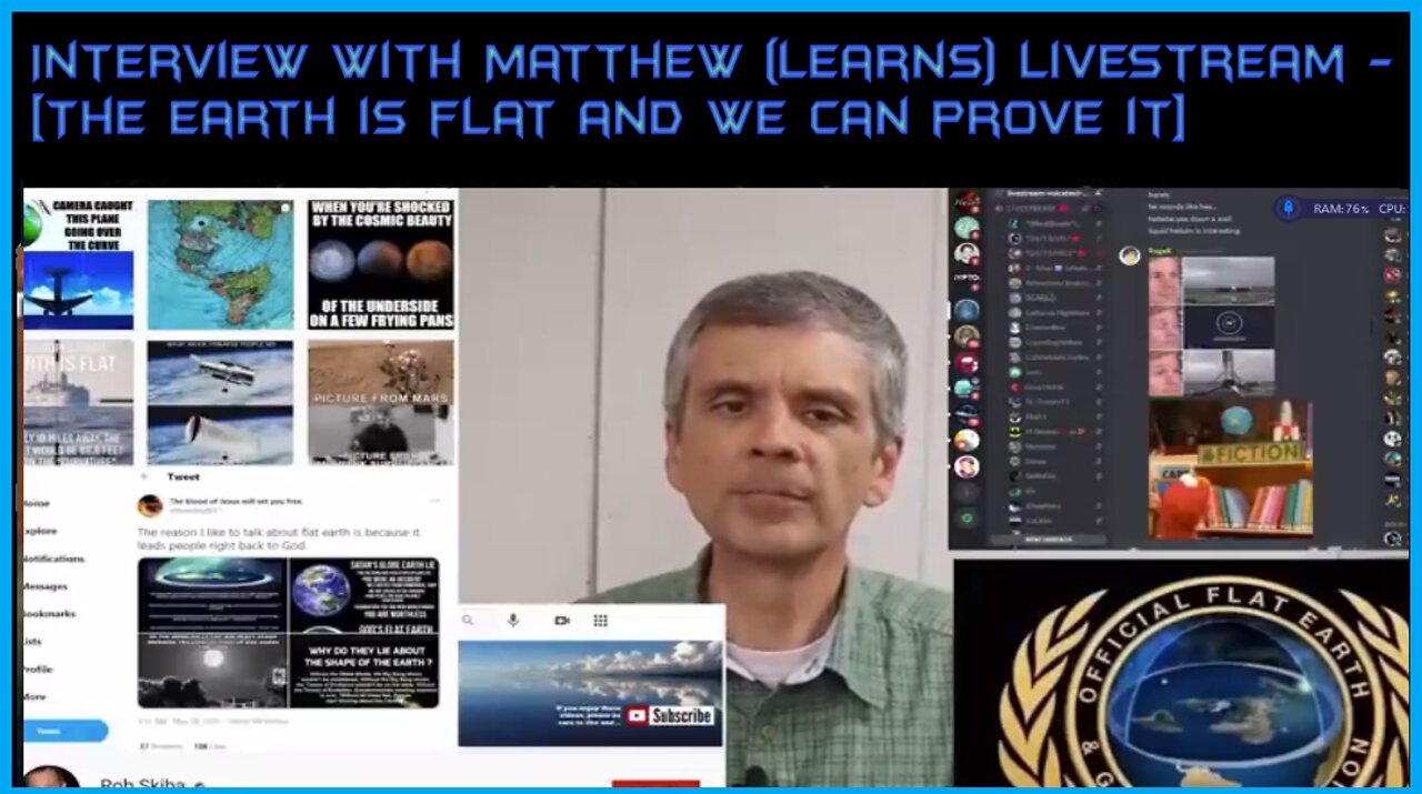 Interview with Matthew (Learns) Livestream - [Conspiracy Round Table Hour] Thurs 7pm est