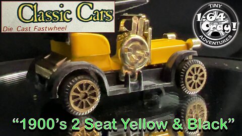 “1900’s 2 Seat Yellow & Black”- Model by Classic Cars