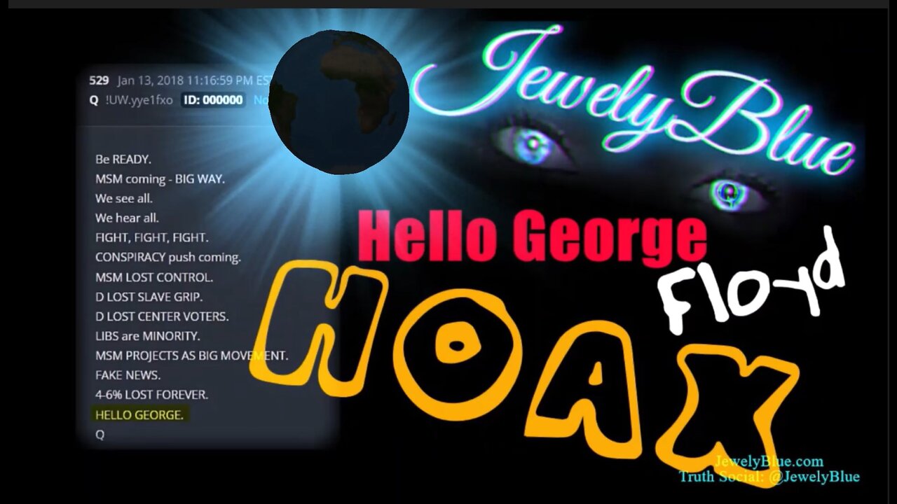 👋Hello George (Floyd): ❌HOAX PROOF❌