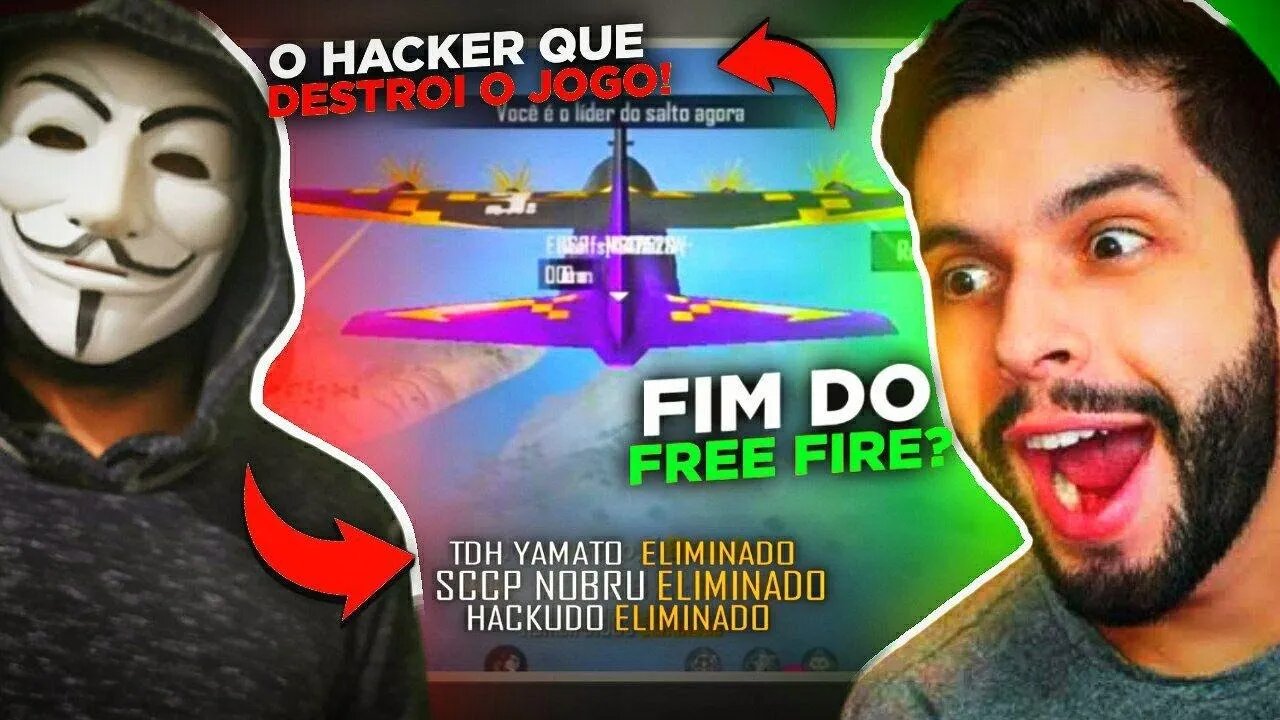 MOD MENU FF - HACKUDO GAMER - LIVE DE HACK - FFF AO VIVO - HACK