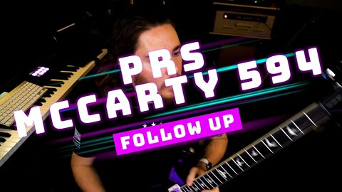 PRS McCarty 594 S2 - Upgrade Followup - Graph Tech TusQ XL - Improvised Guitar Jam