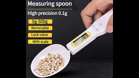 Electronic Spoon Weight Volumn Food Scale - Nice design