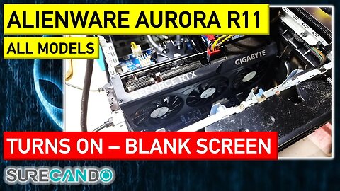 Alienware Aurora R11_ Powers On, Blank Screen - Caps Lock Active. Quick Inspection & Troubleshooting