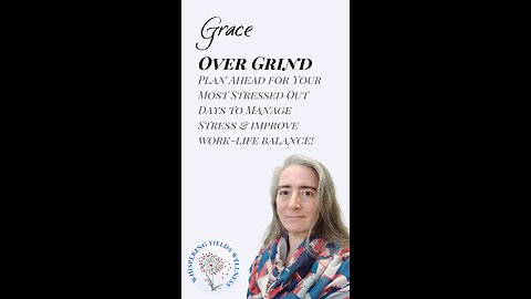 Plan Ahead to Reduce Stressful Days: Stop Working Too Much, Better Work-Life Balance, Christian