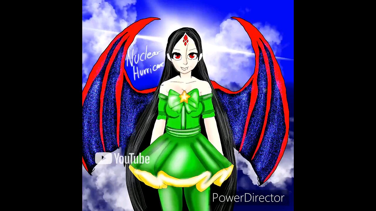 speedpaint emerald dress