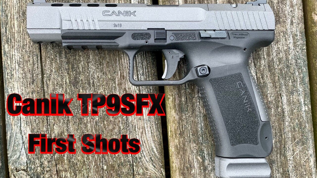 Canik TP9SFX First Shots with PMC Ammo