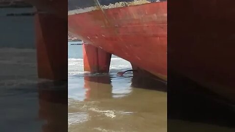 Ship Throwing Some Thrust. #trending #shorts #merchantnavy #lifeatsea #ship #shipping #propeller