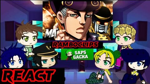Jojo React ao Rap do Tooru #anime #reaction