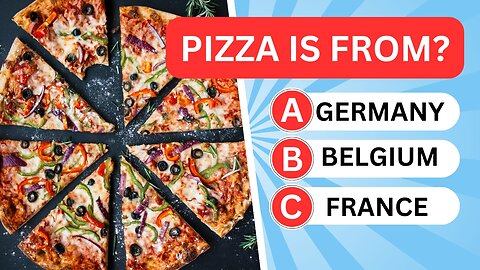 Guess the Country by Food Challenge
