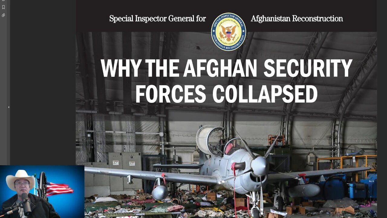 Ep. 364: A Reading Into The Record The IG of Afghanistan Prelim. Report On Our Afghan Surrender