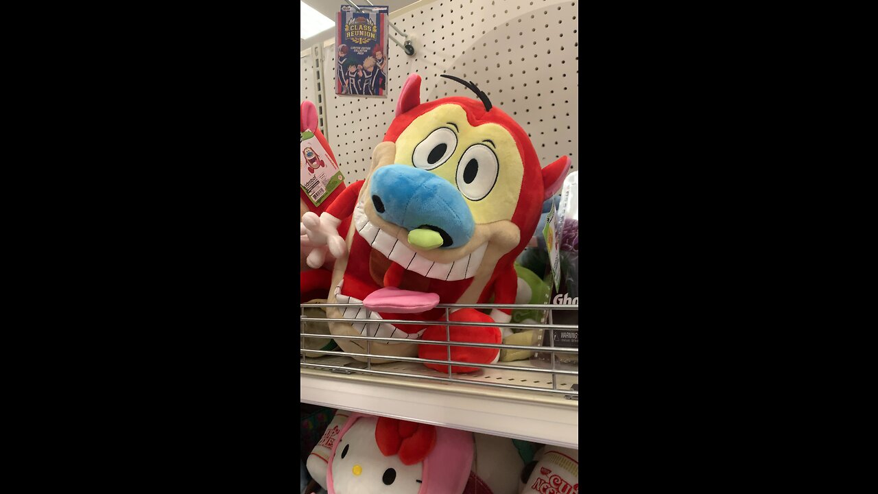 Nickelodeon Stimpy Vibrating Doll at Target