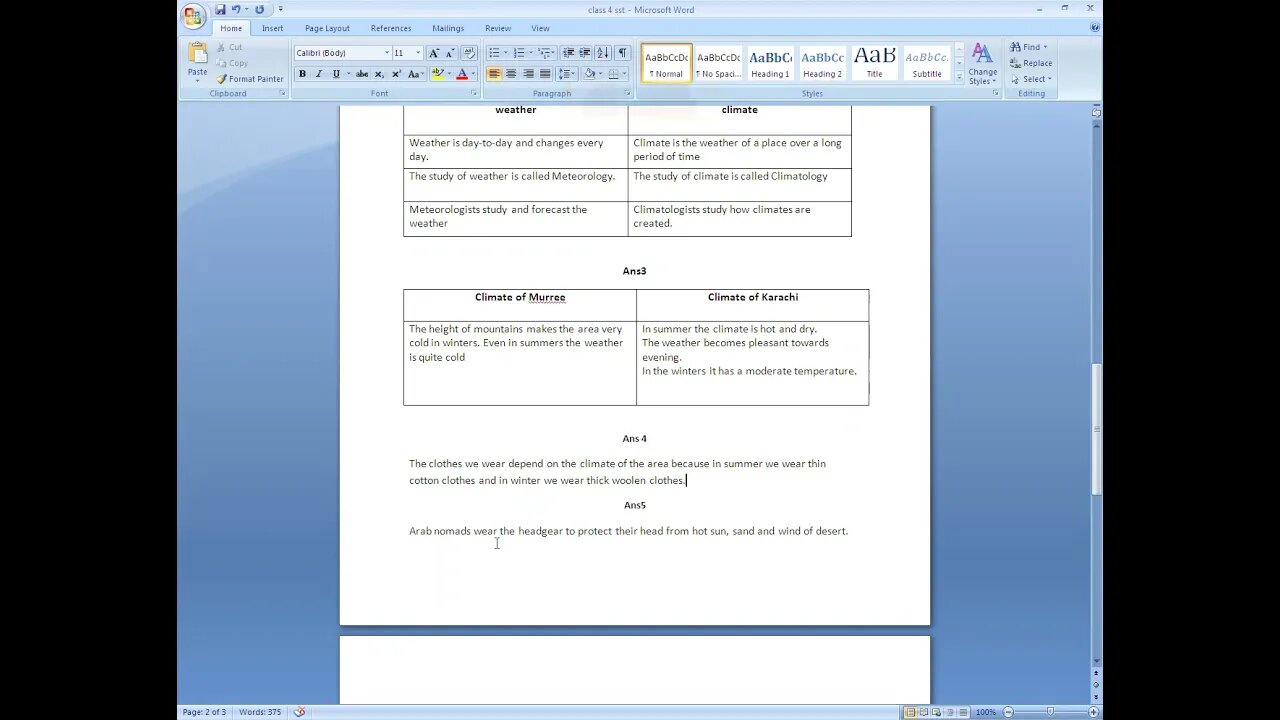 CLASS 4 , SST, 21 04 2021