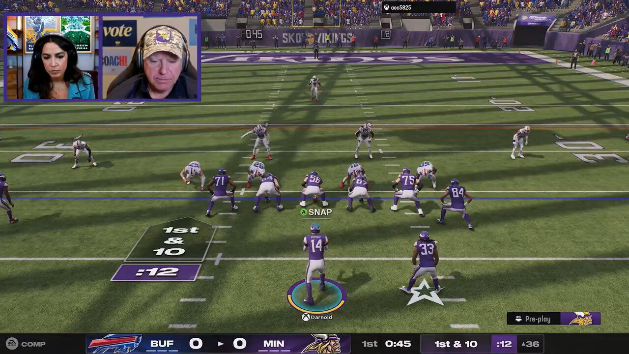 AOC And Tampon Tim Walz 'Playing' Madden Ends In Embarrassment And A Deleted Tweet