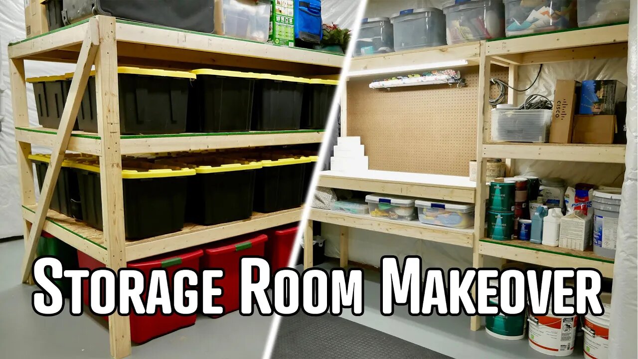 Storage Room Makeover 📦 Easy Organization Units