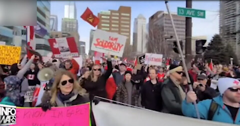 Infowars Special Edition: Freedom Convoy 2022 Canadians Cheer in -25 Weather and the World Watches