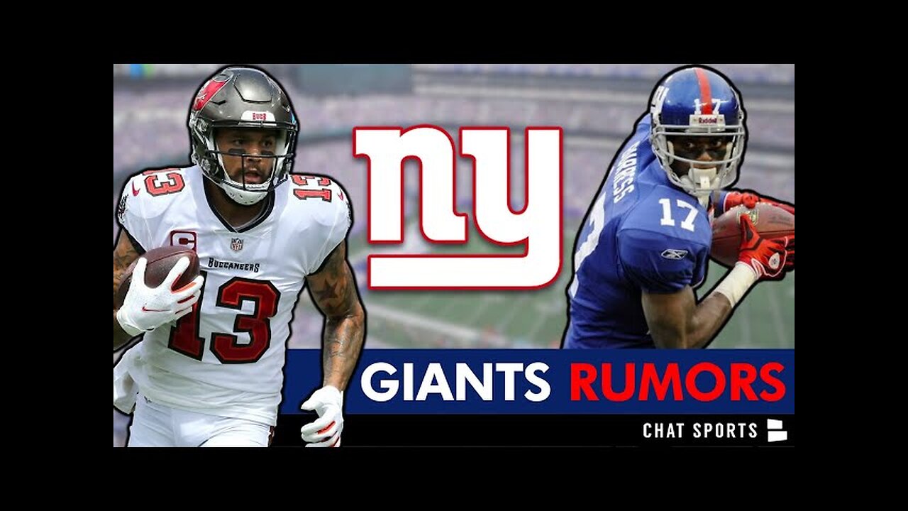 MAJOR Giants Rumors on Mike Evans Trade | New York Giants LEGEND Thinks Joe Schoen Should DO IT