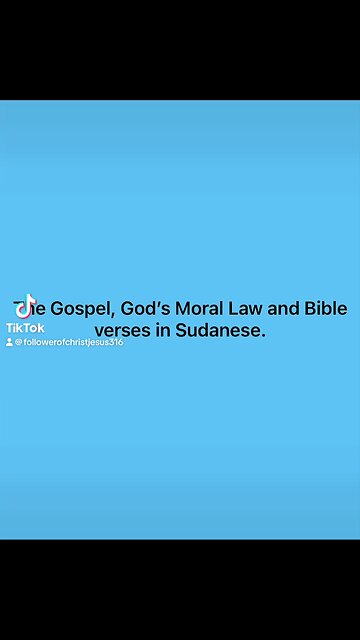 Tonight's Gospel translations Sudanese and Slovak. #gospel #bibleverses #tencommandments