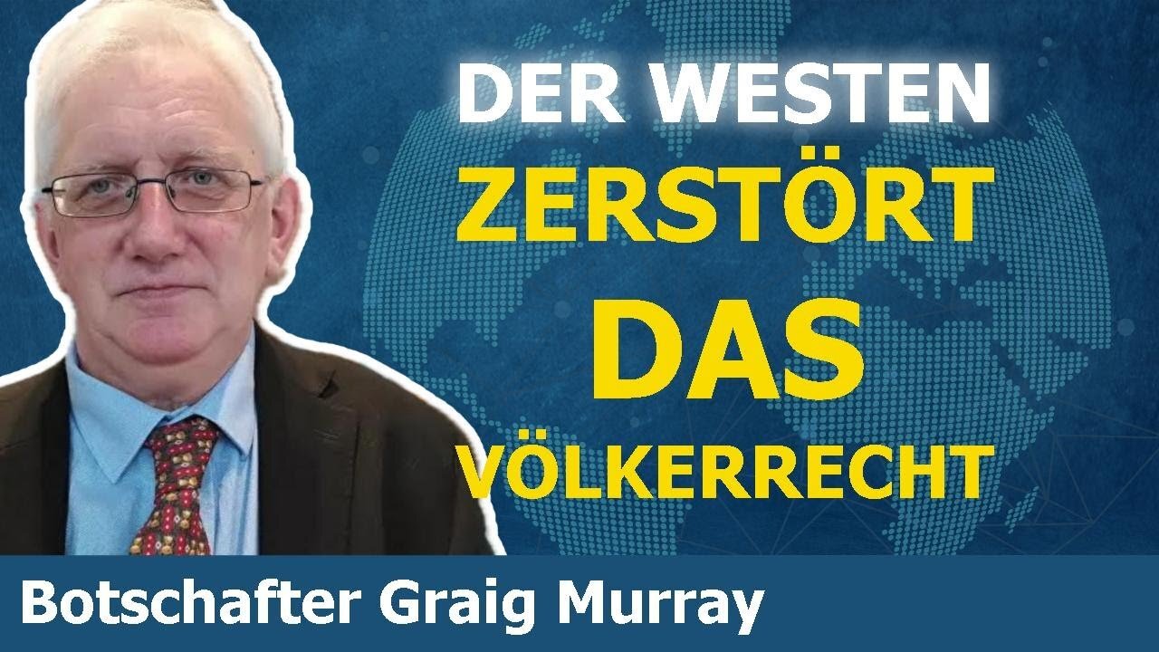 Israel bricht internationales Recht.Ex-UK-Botschafter Craig Murray@SaneVox Deutsch🙈