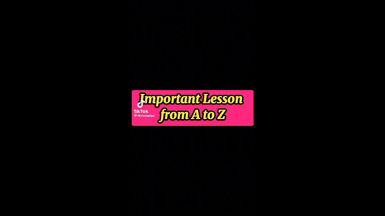 Important vedio