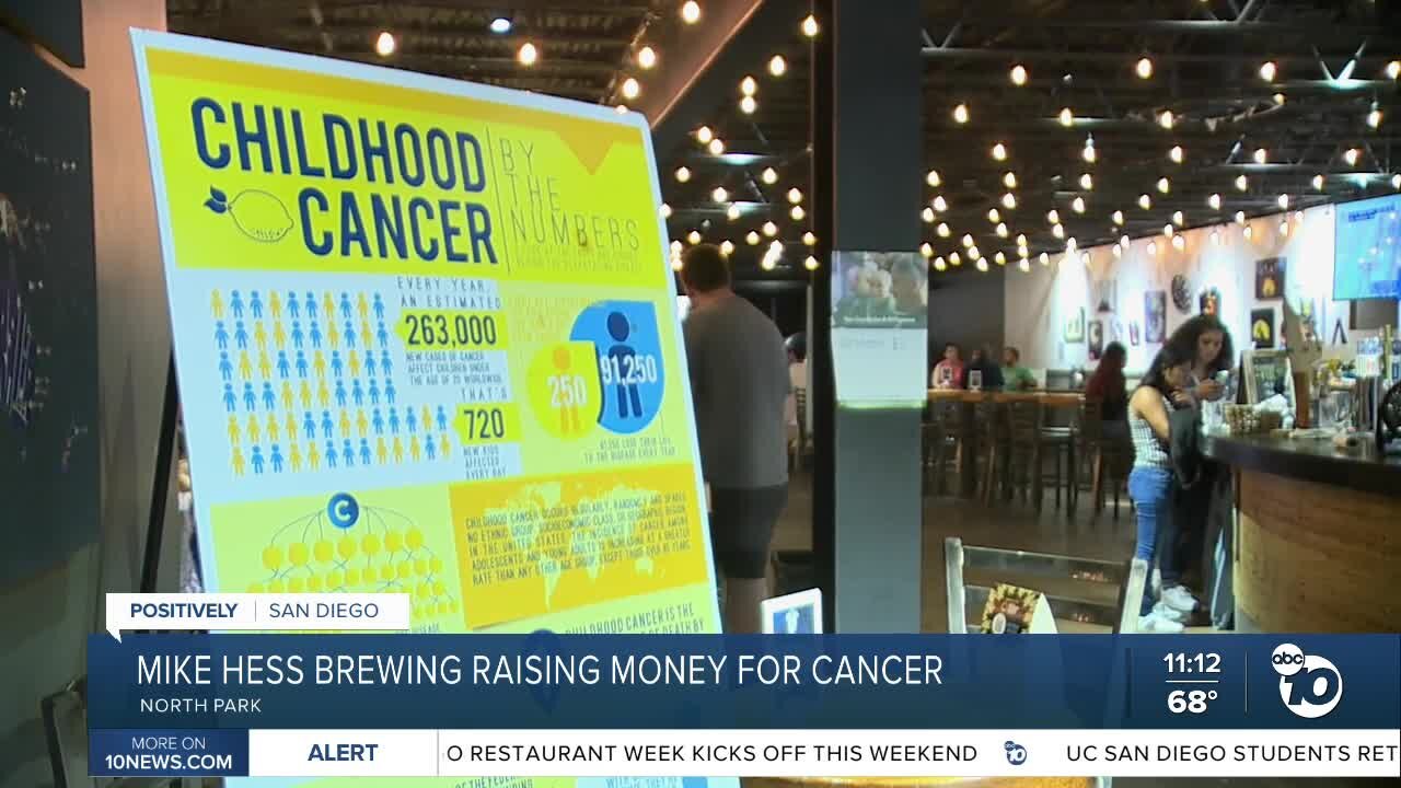 Mike Hess Brewing Co. raising money for pediatric cancer research