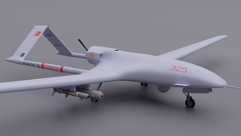 Otro ángulo de la destrucción magistral del propio dron ucraniano Bayraktar sobre Kiev