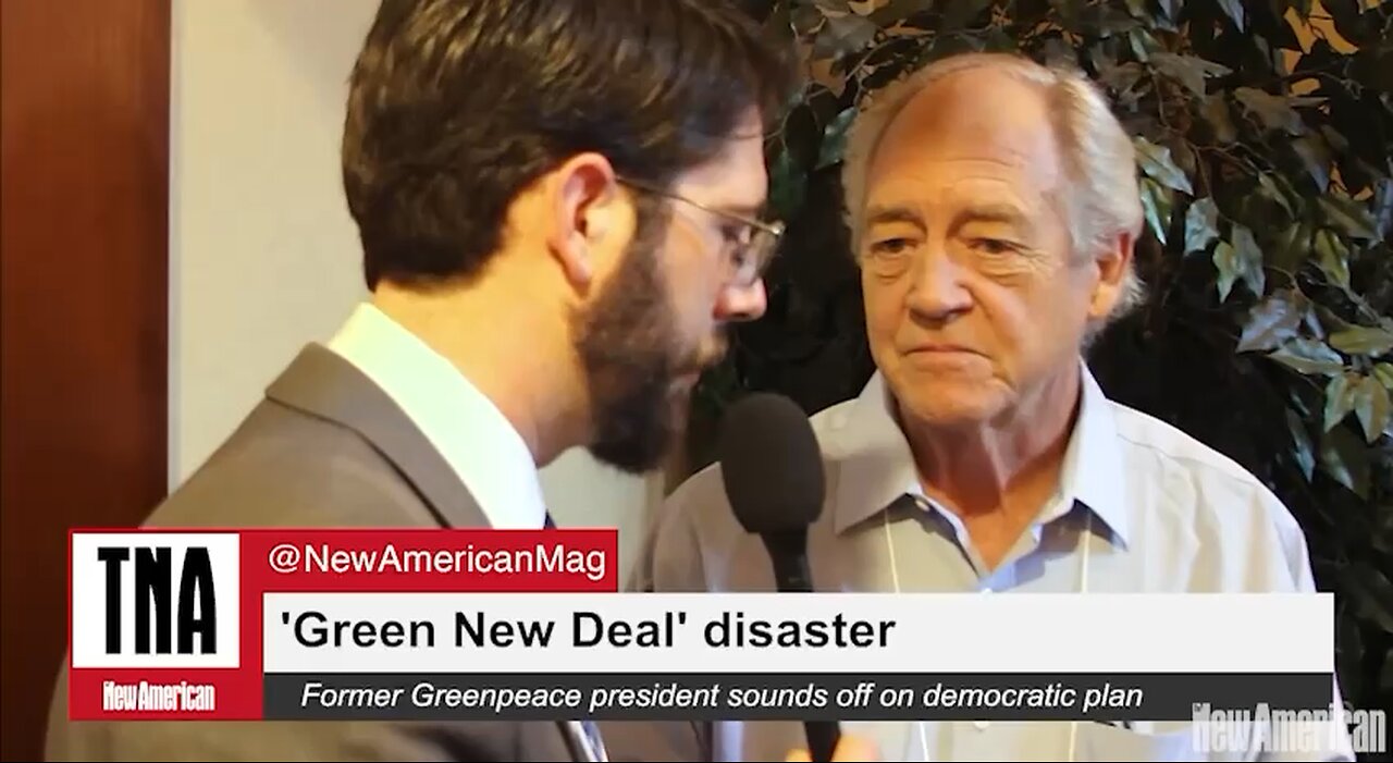 Greenpeace co-founder,Dr. Patrick Moore, on Net Zero/the Green New Deal. "Why would anyone vote for