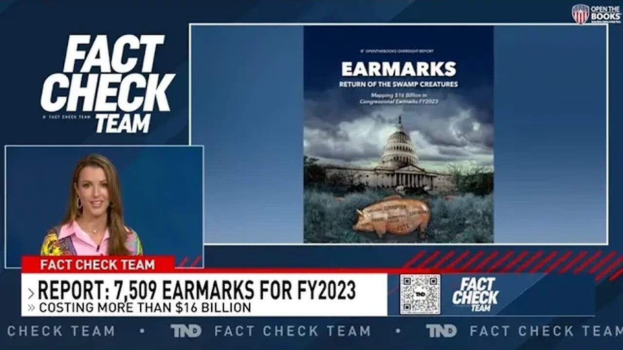 The National Desk Fact Check Team: What's in the $16B Set Aside for Earmarks by Congress?