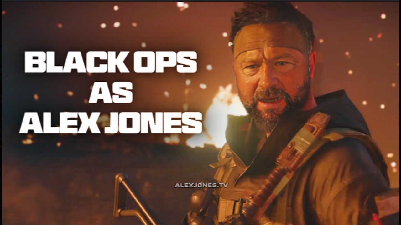 Alex Jones Invades Call of Duty Black Ops 6