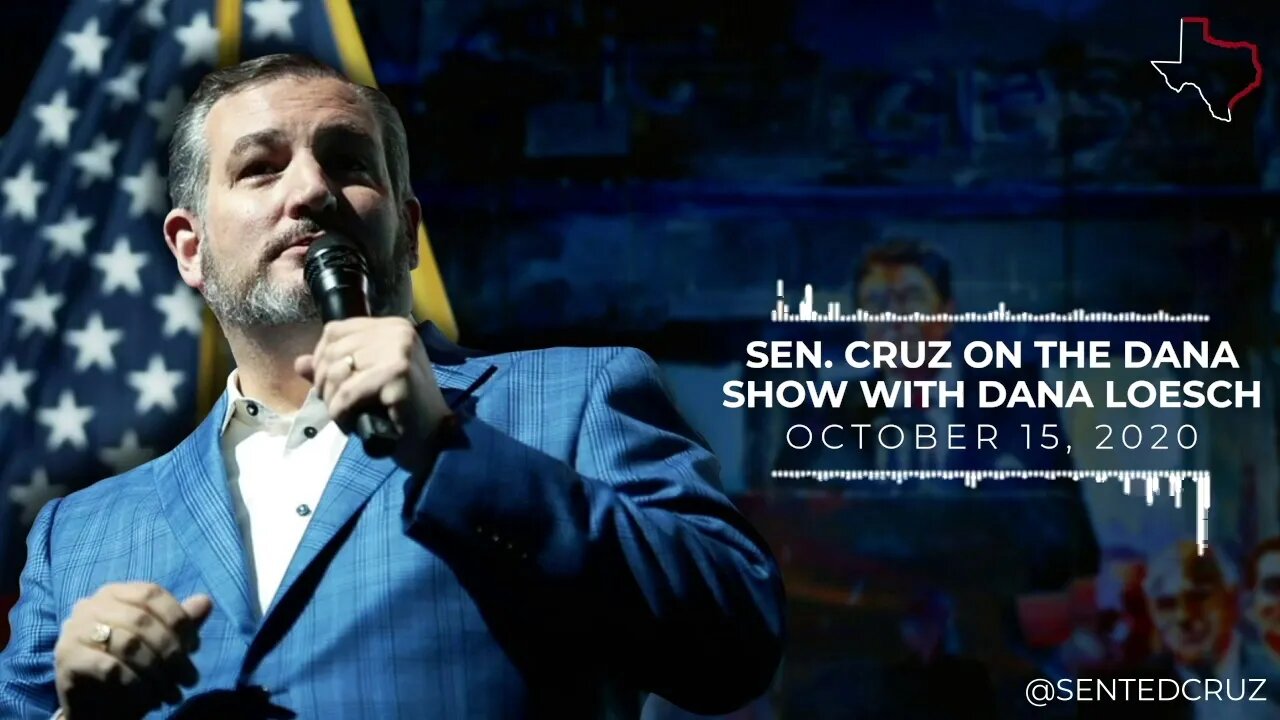 Cruz Speaks with Dana Loesch About Brazen Big Tech Censorship