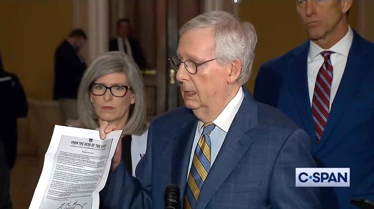 Mitch McConnell Doesn’t Like How Tucker Depicted New J6 Footage