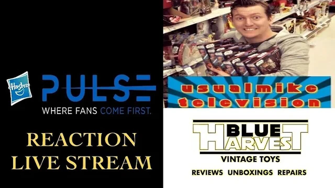 HASBRO PULSE REACTION LIVESTREAM