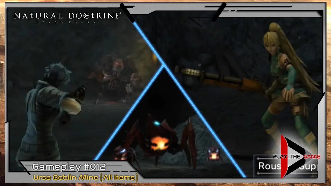 Natural Doctrine #012 - Ursa Goblin Mine (Todos os itens e Inimigos) [PT-BR][Gameplay]