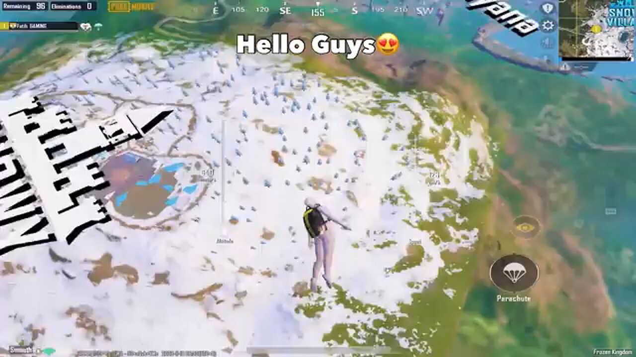 50 kills💪 best loot landing in snow