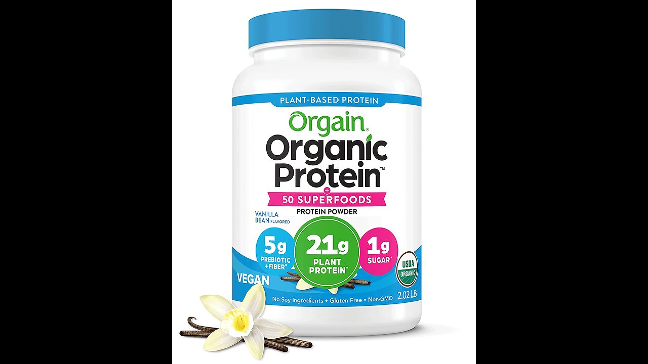 Orgain organic protein powder