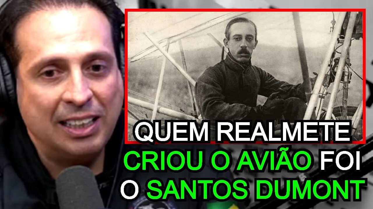 CONVIDADO MOSTRA PROVAS DE QUEM REALMENTE INVENTOU O AVIÃO (Podpah #403) FlowPah Cortes